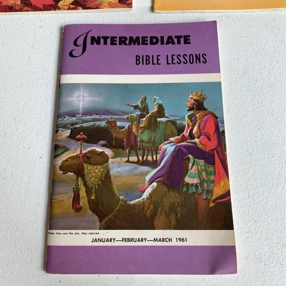 1960s My Devotions Magazines Lot of 4 Plus Bonus Intermediate Bible Lessons - Picture 5 of 6